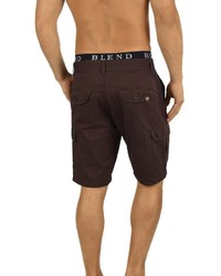 dunkelbraune Shorts von BLEND