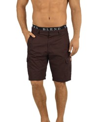 dunkelbraune Shorts von BLEND