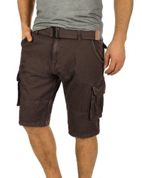 dunkelbraune Shorts von INDICODE