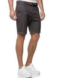 dunkelbraune Shorts von INDICODE