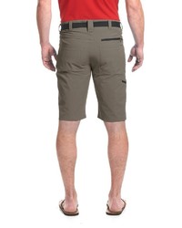 dunkelbraune Shorts von maier sports