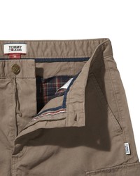 dunkelbraune Shorts von Tommy Jeans
