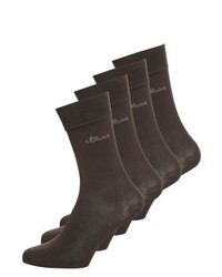 dunkelbraune Socken von s.Oliver