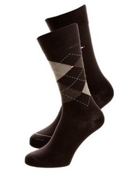 dunkelbraune Socken von Tommy Hilfiger