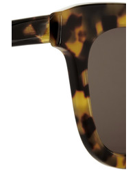 dunkelbraune Sonnenbrille mit Leopardenmuster von Illesteva