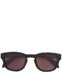 dunkelbraune Sonnenbrille von Alexander McQueen