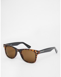 dunkelbraune Sonnenbrille von Asos