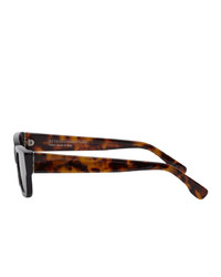dunkelbraune Sonnenbrille von RetroSuperFuture