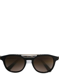 dunkelbraune Sonnenbrille von Brioni