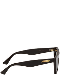 dunkelbraune Sonnenbrille von Bottega Veneta