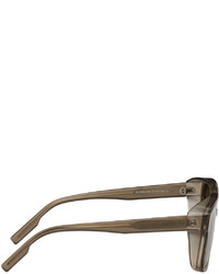 dunkelbraune Sonnenbrille von Zegna