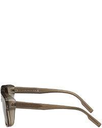 dunkelbraune Sonnenbrille von Zegna