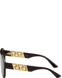 dunkelbraune Sonnenbrille von Versace
