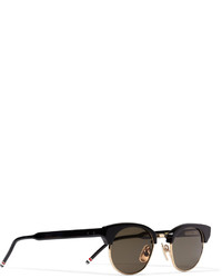dunkelbraune Sonnenbrille von Thom Browne
