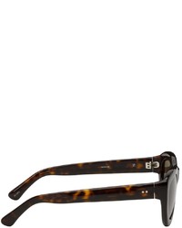 dunkelbraune Sonnenbrille von Dries Van Noten