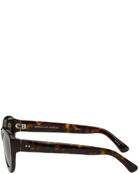 dunkelbraune Sonnenbrille von Dries Van Noten