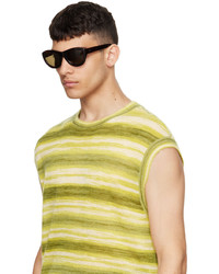 dunkelbraune Sonnenbrille von Dries Van Noten