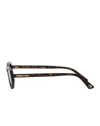 dunkelbraune Sonnenbrille von McQ Alexander McQueen