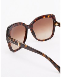 dunkelbraune Sonnenbrille von Dolce & Gabbana