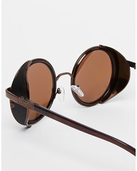 dunkelbraune Sonnenbrille von Jeepers Peepers