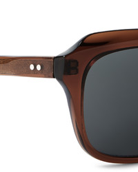 dunkelbraune Sonnenbrille von Dries Van Noten