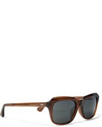 dunkelbraune Sonnenbrille von Dries Van Noten