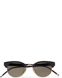 dunkelbraune Sonnenbrille von Thom Browne