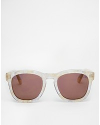dunkelbraune Sonnenbrille von Wildfox Couture