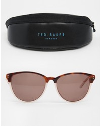 dunkelbraune Sonnenbrille von Ted Baker