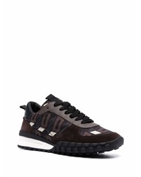 dunkelbraune Sportschuhe von DSQUARED2