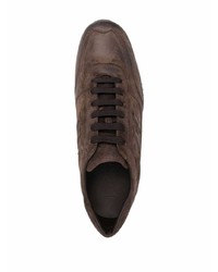 dunkelbraune Sportschuhe von Hogan