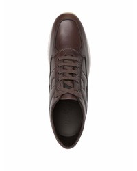 dunkelbraune Sportschuhe von Hogan