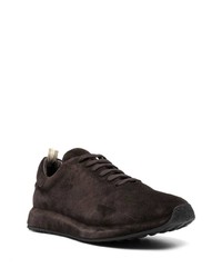 dunkelbraune Sportschuhe von Officine Creative