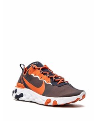 dunkelbraune Sportschuhe von Nike