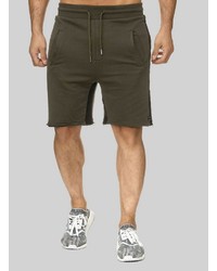 dunkelbraune Sportshorts von Redbridge