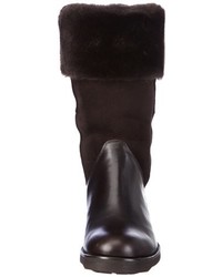 dunkelbraune Stiefel von Aigle