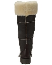 dunkelbraune Stiefel von Aigle