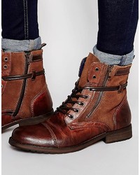 dunkelbraune Stiefel von Aldo