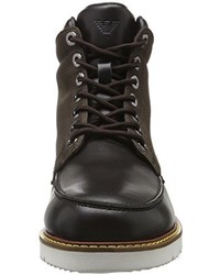 dunkelbraune Stiefel von Armani Jeans