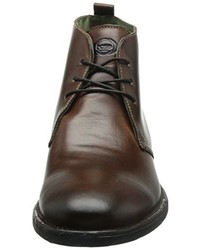 dunkelbraune Stiefel von Base London