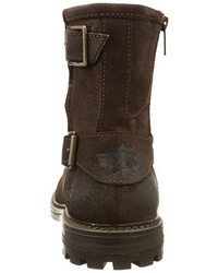 dunkelbraune Stiefel von Base London