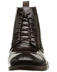 dunkelbraune Stiefel von Base London