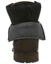 dunkelbraune Stiefel von Bullboxer