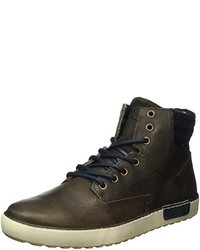 dunkelbraune Stiefel von Bullboxer