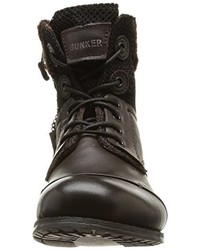 dunkelbraune Stiefel von Bunker