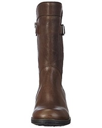 dunkelbraune Stiefel von camel active