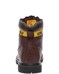 dunkelbraune Stiefel von Caterpillar