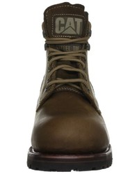 dunkelbraune Stiefel von Caterpillar