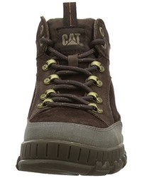 dunkelbraune Stiefel von Caterpillar