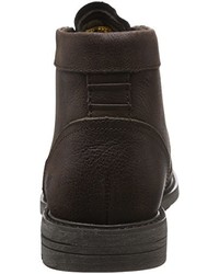 dunkelbraune Stiefel von Caterpillar